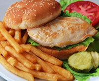 Grilled Chicken Breast Combo