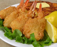 Senior's Shrimp Dinner