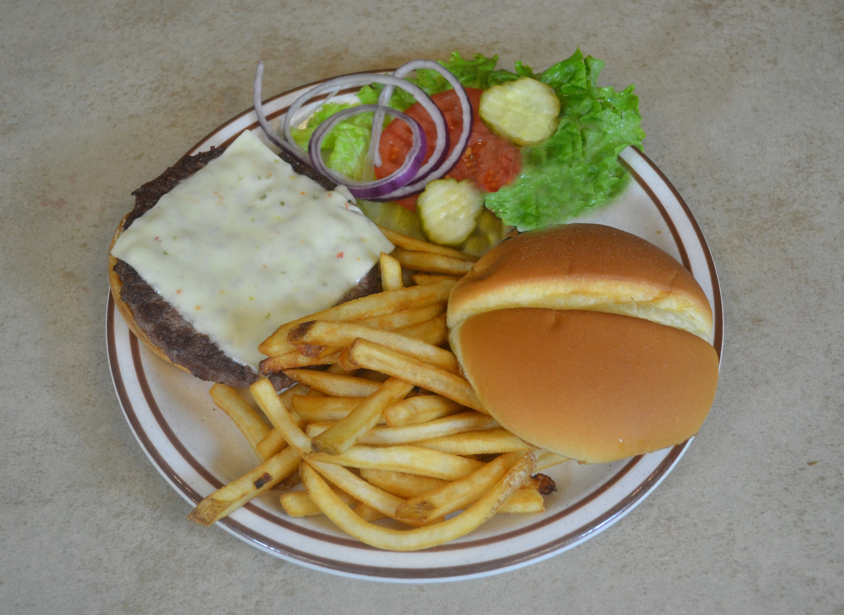 PepperJack Cheeseburger Combo